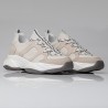 Sneaker Sarzana kremowy +7cm - mario bertulli