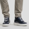 Sneaker męski na koturnie | Biały +7,5 cm | Mario Bertulli