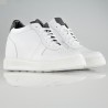 Sneaker męski na koturnie | Biały +9 cm | Mario Bertulli