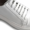 Sneaker z koturnem Męski | Biały +6 cm | Mario Bertulli