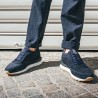 Buty męskie z podwyższeniem  | Torino marine +7,5cm | Mario Bertulli