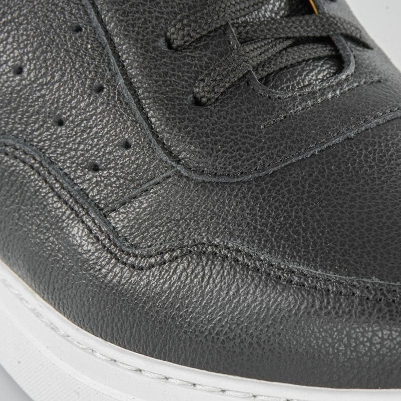 Sneaker na koturnie Męski | Czarny +9 cm | Mario Bertulli