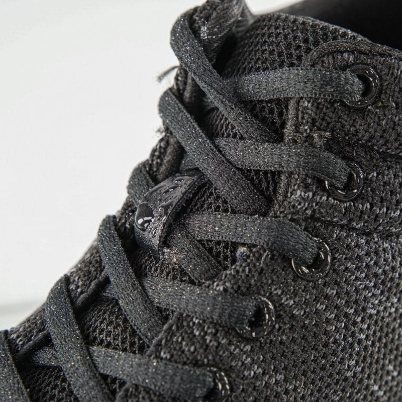 Sneakersy męskie z podwyższeniem  | czarny +5.5cm | Mario Bertulli