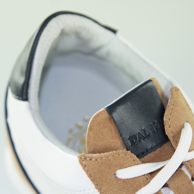 Sneakersy podwyższające Potenza beżowe +9cm
