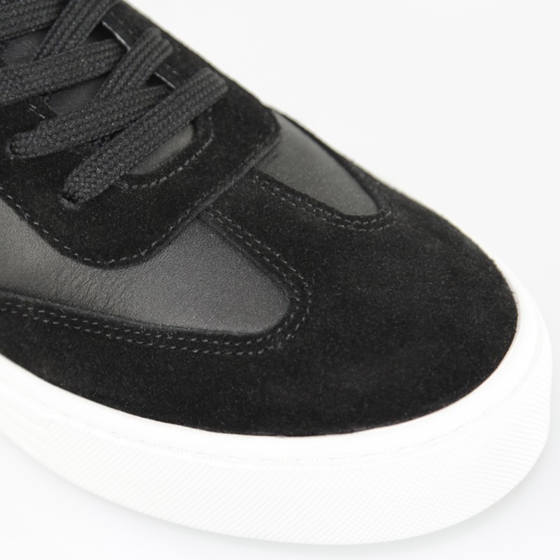 Treviso Sneakersy Podwyższające Czarne +6 cm