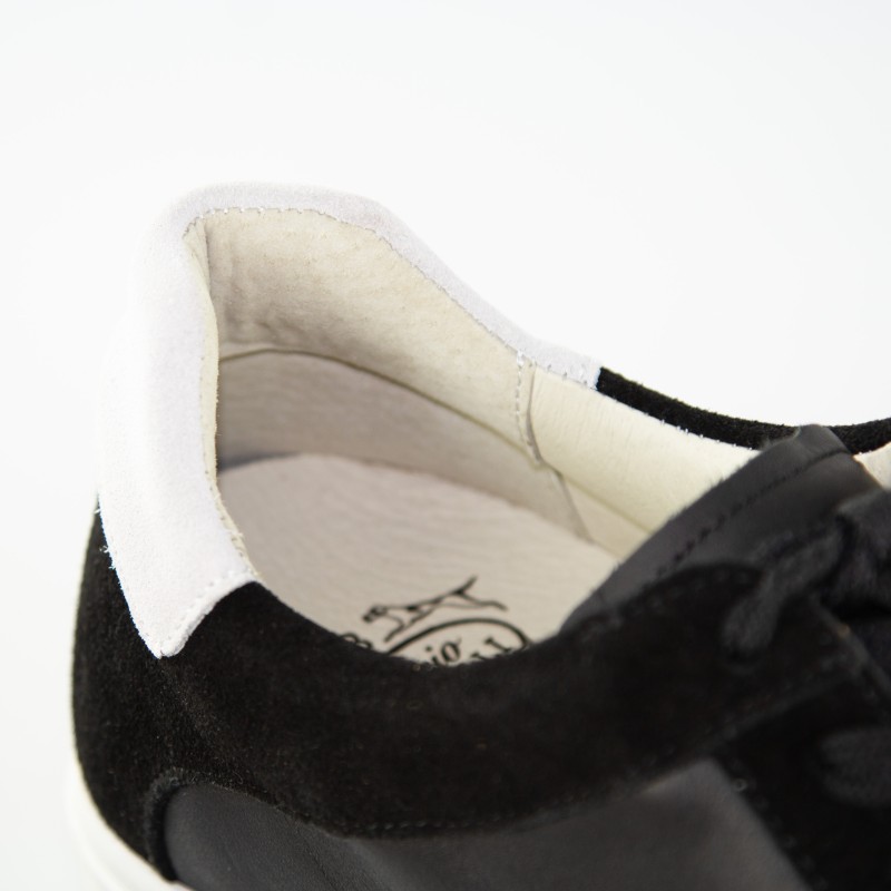 Treviso Sneakersy Podwyższające Czarne +6 cm