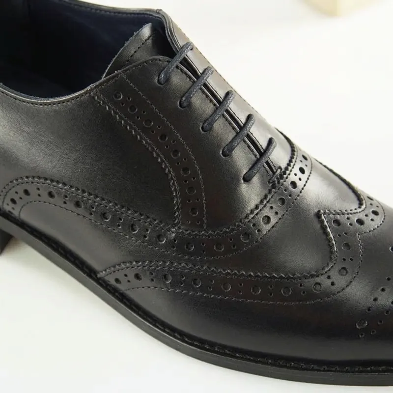 Buty Richelieu Devote czarne