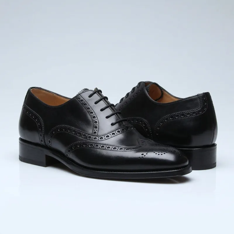 Buty Richelieu Devote czarne
