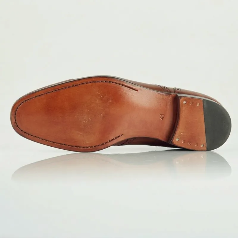 Buty oksford Casino brązowe