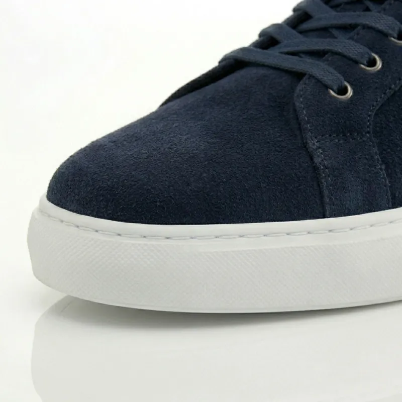 Męskie sneakersy podwyższające  | Niebieski +6 CM | Mario Bertulli