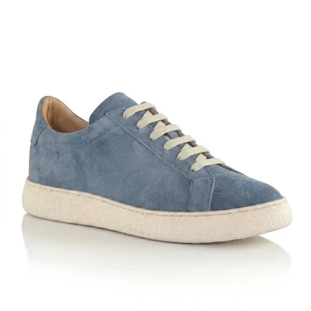 Sneaker na koturnie Męski | Biały +6 cm | Mario Bertulli
