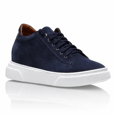 Sneaker na koturnie męski | Brera +7,5 cm | Mario Bertulli