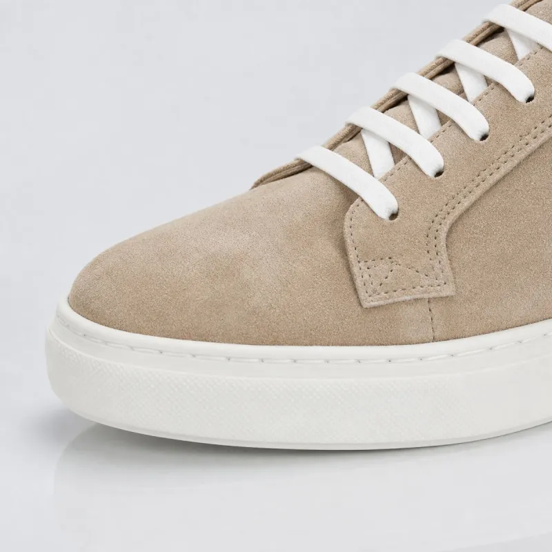Sneaker z koturnem Męski | Biały +6 cm | Mario Bertulli
