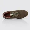 Sneakersy męskie podwyższające  | Torino kaki +7,5cm | Mario Bertulli