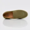 Męskie mokasyny z podwyższeniem Positano khaki +5 cm