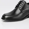 Buty Derby na koturnie męskie | Czarny +6 CM | Mario Bertulli