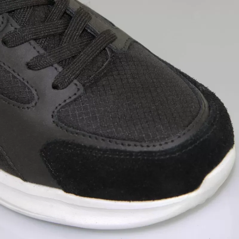 Veroli Sneakersy Podwyższające Czarne +7 cm (Rozmiar taki sam jak w zamówionym modelu)