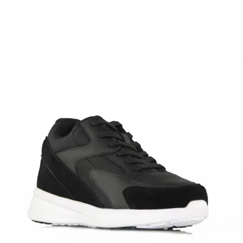 Veroli Sneakersy Podwyższające Czarne +7 cm (Rozmiar taki sam jak w zamówionym modelu)