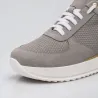 Sneaker na koturnie damski |Szary +7cm | Mario Bertulli