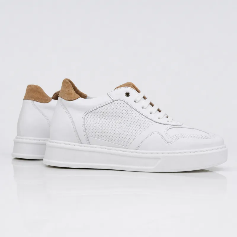 Sneakers na koturnie dla mężczyzn | Brera +7,5 cm | Mario Bertulli