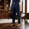 Buty Richelieu męskie | Jasnobrązowe +6 CM | Mario Bertulli