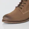 Buty na koturnie męskie | brązowe +9 CM | Mario Bertulli