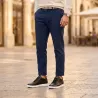 Sneaker na koturnie Męski | Czarny +9 cm | Mario Bertulli