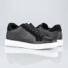 Lecce Sneakersy podwyższające czarne +7 cm