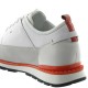 Sneakers Men with Heel - White - Nubuk / Leather - +2.8'' / +7 CM - Peschici - Mario Bertulli