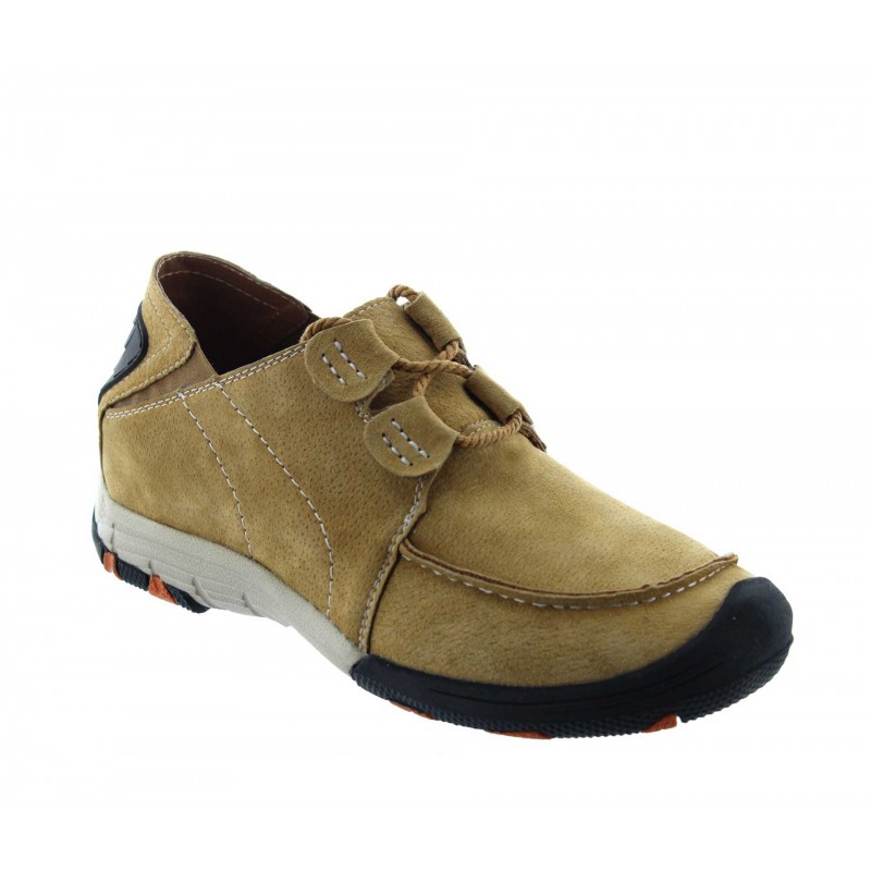 Elevator Sports Shoes Men - Cognac - Nubuk - +2.0'' / +5 CM - Courmayeur - Mario Bertulli