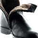Boots Men with Heel - Black - Lamb leather - +2.6'' / +6,5 CM - Leisure - Mario Bertulli