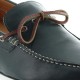 Loafers with Height Increasing Sole Men - Green - Leather - +2.2'' / +5,5 CM - Arenzano - Mario Bertulli