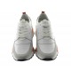 Height Increasing Sneakers Men - +2.8'' / +7 CM - Nubuk / Leather - White - Leisure - Mario Bertulli