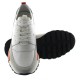 Sneakers with Height Increasing Sole Men - White - Nubuk / Leather - +2.8'' / +7 CM - Peschici - Mario Bertulli