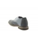 Men Oxford Shoes - Light grey - Nubuk / Leather - +2.4'' / +6 CM - Leisure - Mario Bertulli