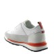 Sneakers with Heel for Men - White - Nubuk / Leather - +2.8'' / +7 CM - Peschici - Mario Bertulli
