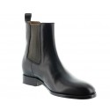 Elevator Boots Men - Black - Full grain calf leather - +2.4'' / +6 CM - Foggia - Mario Bertulli