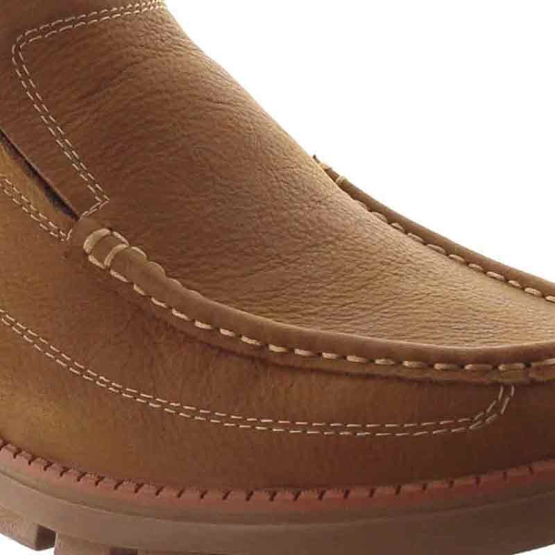Fabi Leather Loafer in Camel for Men Mens Shoes Slip-on shoes Loafers Natural 