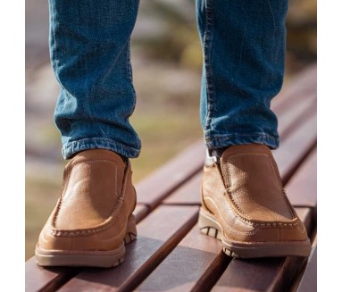 Elevator Loafers | Camel +5.5cm | Mario Bertulli