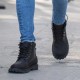 Height Increasing boots Men - Black - Leather/nubuck - +3.0'' / +7,5 CM - Leisure - Mario Bertulli