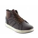 Elevator Sneakers Men - Brown - Leather - +2.4'' / +6 CM - Cervo - Mario Bertulli
