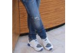 Elevator Sneakers Shoes Men - Beige - Textil/nubuck/leather - +2.8'' / +7 CM - Leisure - Mario Bertulli
