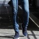 Platform Sport Shoes Men - Blue - Leather - +2.4'' / +6 CM - Leisure - Mario Bertulli