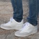 Elevator Sneakers Men - White - Leather - +2.4'' / +6 CM - Defensola - Mario Bertulli