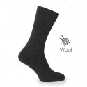 Anthracite socks - Luxury Wool Socks Men from Mario Bertulli - specialist in height increasing shoes