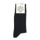 Black cotton stretch socks - Luxury Cotton Socks for Men from Mario Bertulli - specialist in height increasing shoes