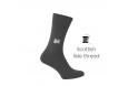 Anthracite Scottish lisle thread socks - Scottish Thread Socks from Mario Bertulli - specialist in height increasing shoes