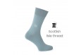 Blue sky Scottish lisle thread socks - Scottish Thread Socks from Mario Bertulli - specialist in height increasing shoes