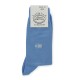 Light blue Scottish lisle thread socks - Scottish Thread Socks from Mario Bertulli - specialist in height increasing shoes