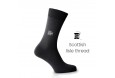 Black Scottish lisle thread socks - Scottish Thread Socks from Mario Bertulli - specialist in height increasing shoes